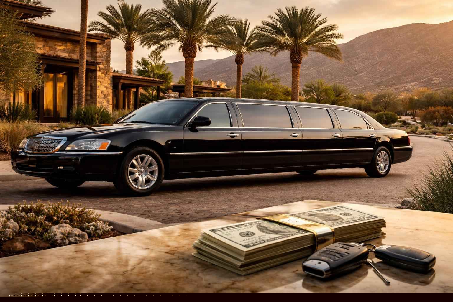 How Much Does Black Limo Rental Cost In Borrego Springs California?