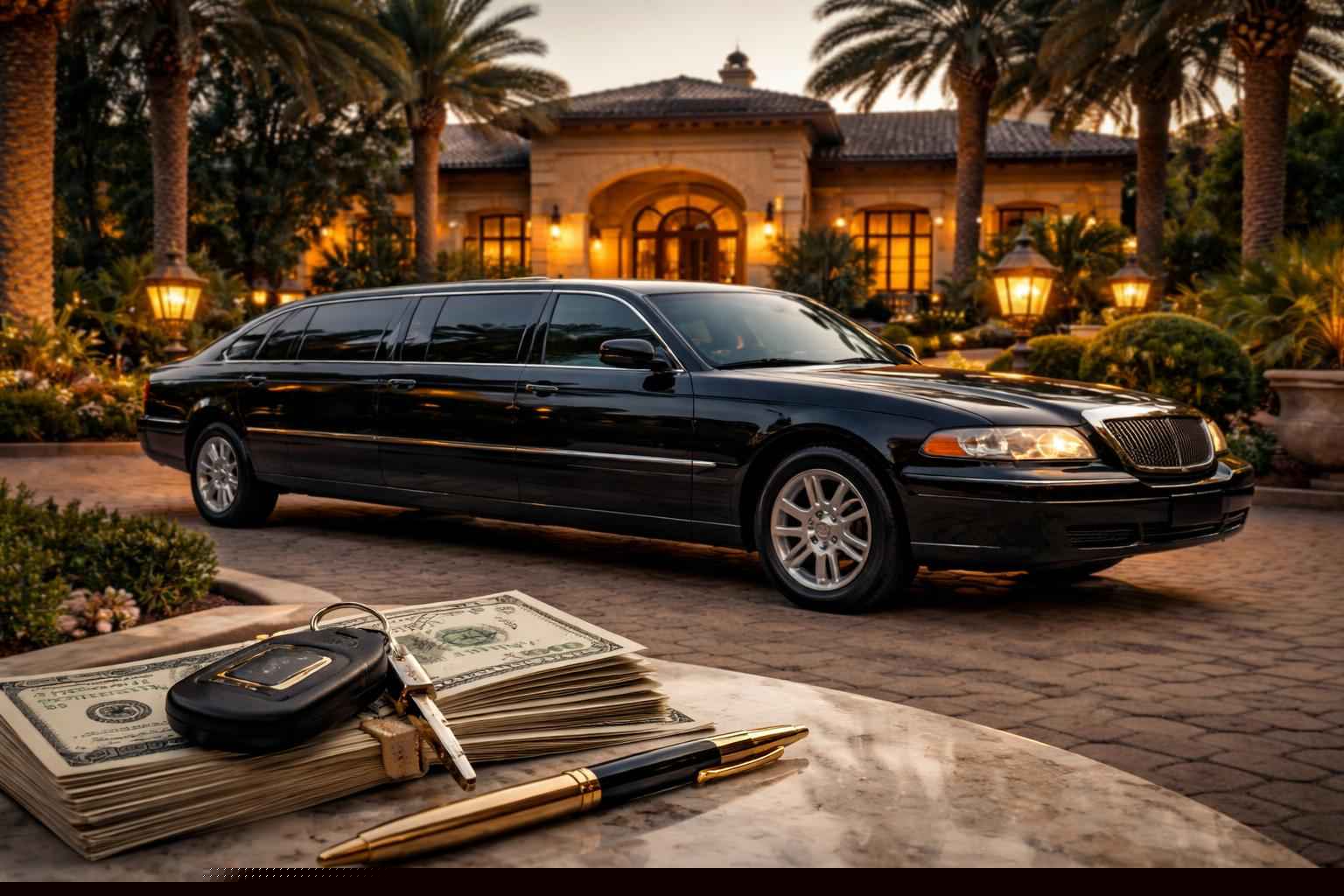 How Much Does Black Limo Rental Cost In Fairbanks Ranch Ca?