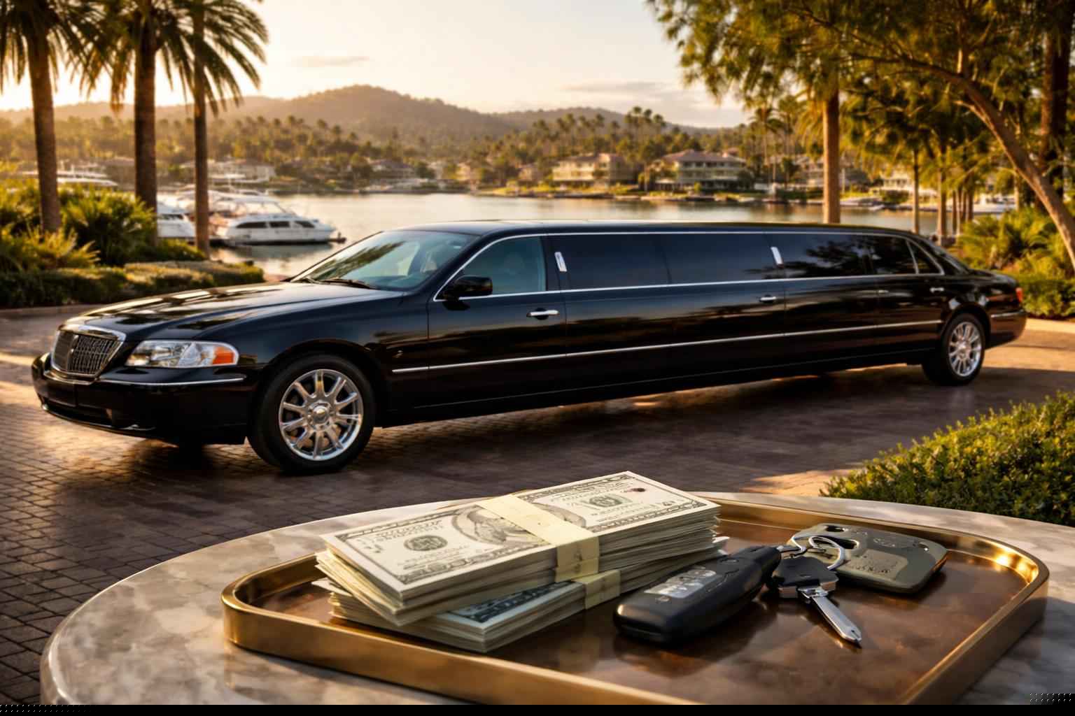 How Much Does Black Limo Rental Cost In Lake San Marcos California?