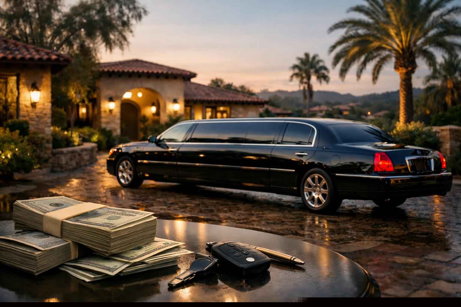 How Much Does Black Limo Rental Cost In Rancho Santa Fe California