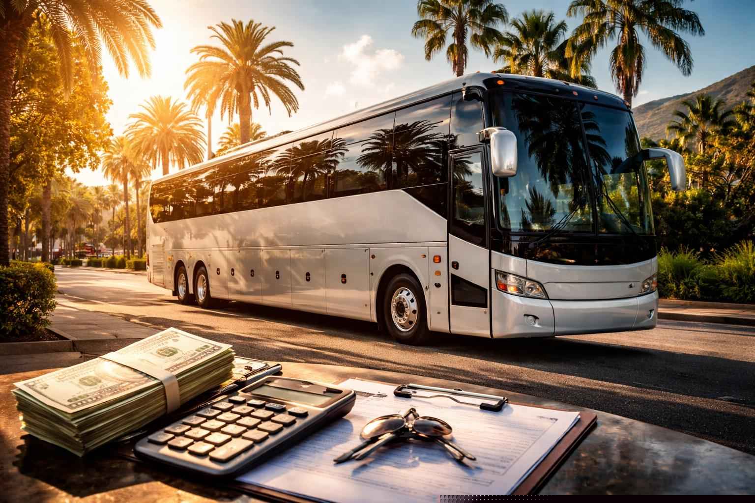 How Much Does Bus Rental Cost In Bostonia California?
