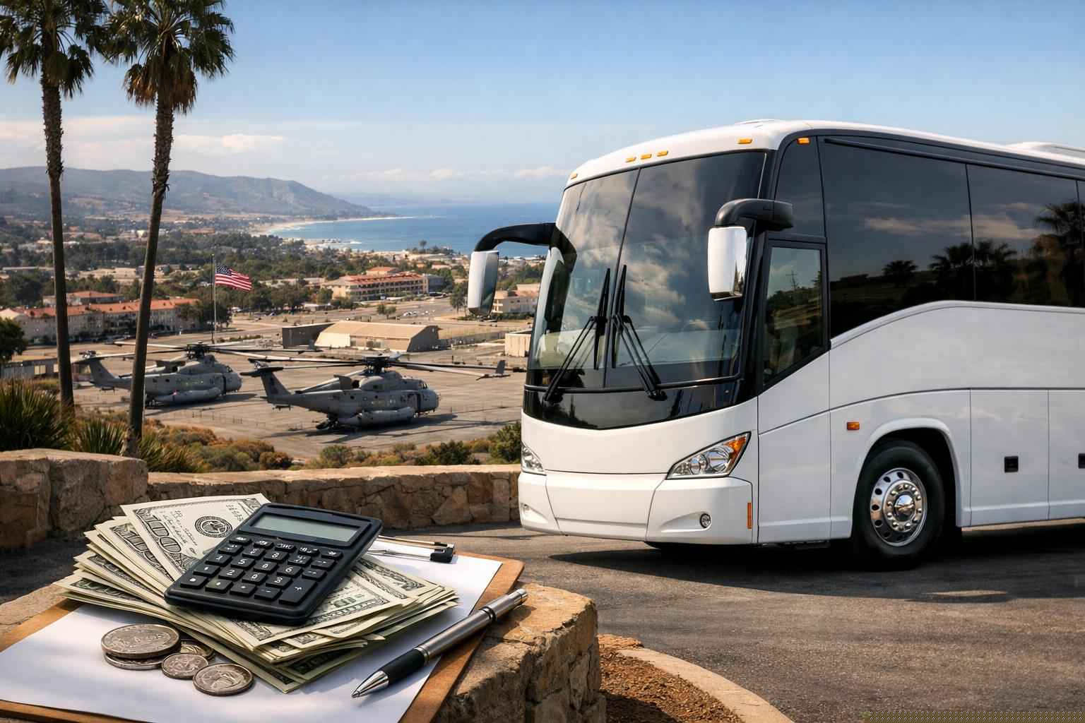 How Much Does Bus Rental Cost In Camp Pendleton Mainside California?