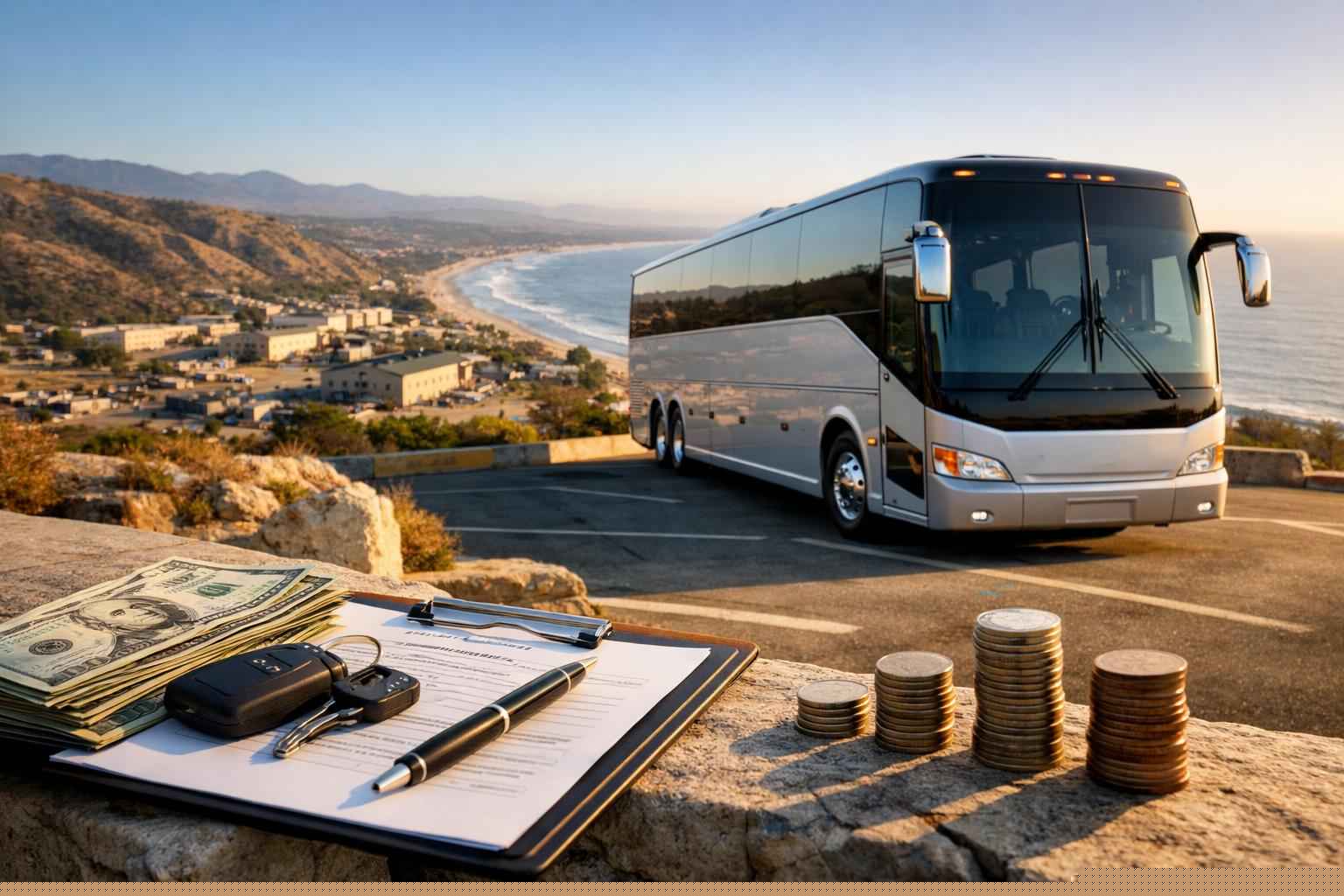 How Much Does Bus Rental Cost In Camp Pendleton South California?