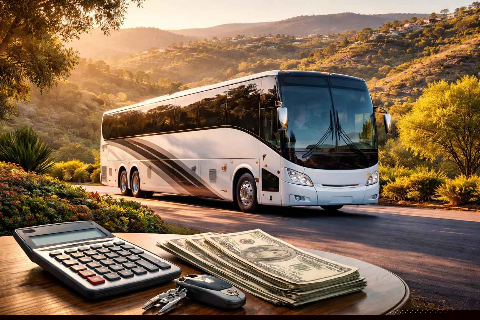 How Much Does Bus Rental Cost In Hidden Meadows Ca