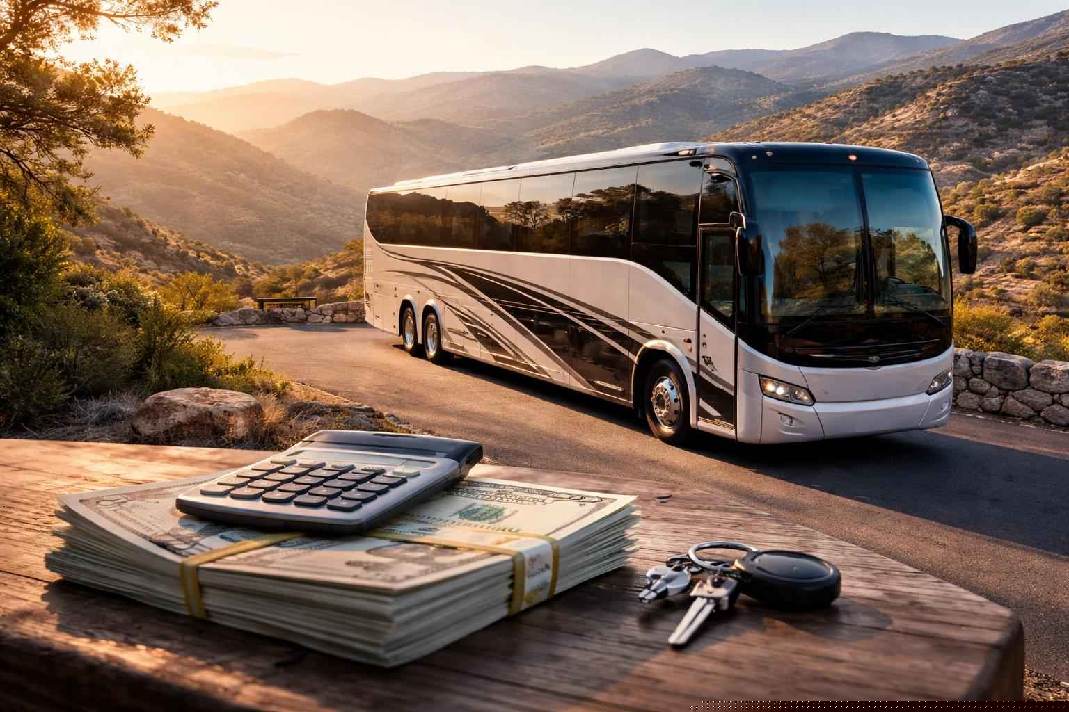 How Much Does Charter Bus Rental Cost In Alpine California?