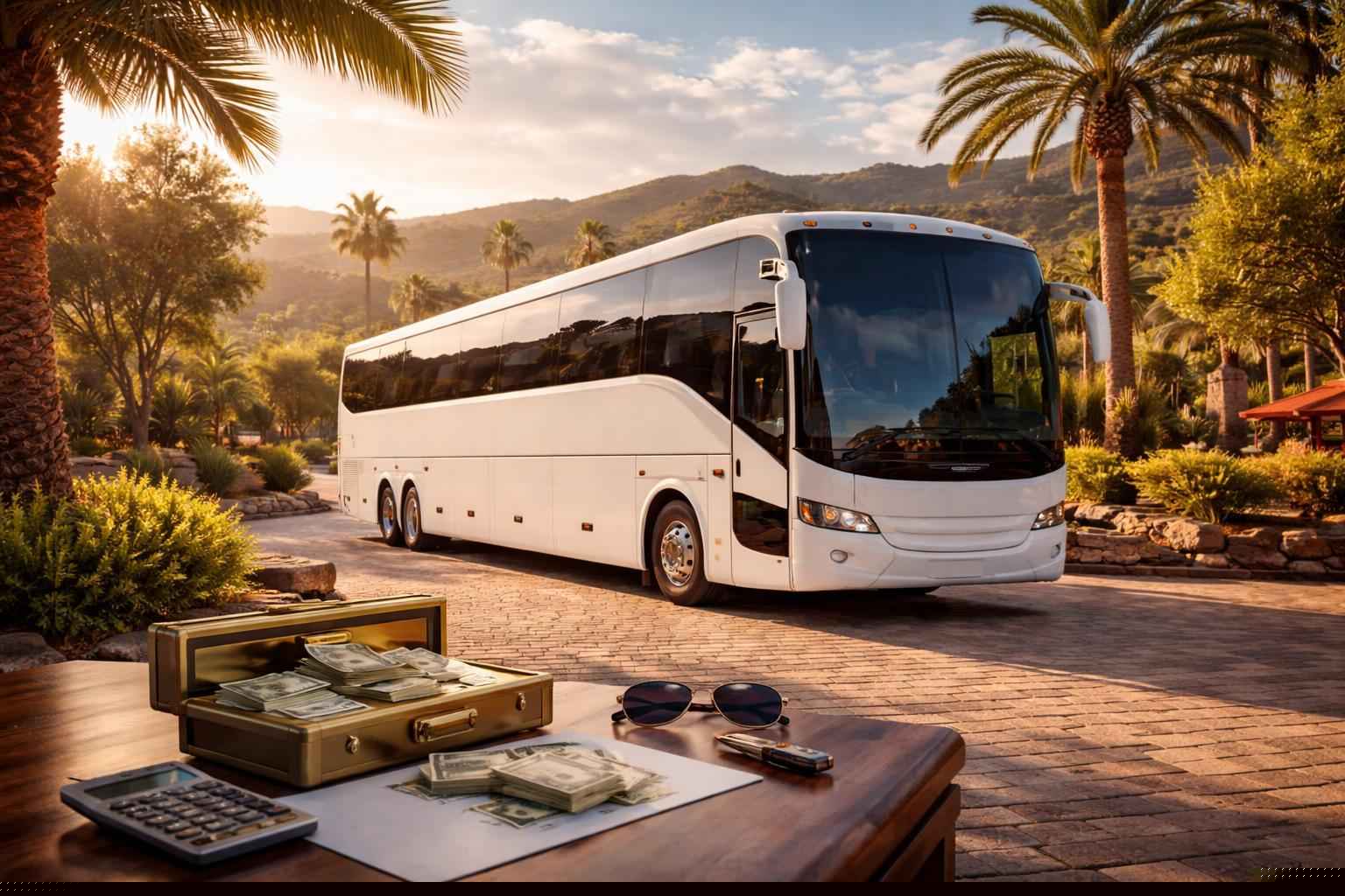 How Much Does Charter Bus Rental Cost In Jamul California?
