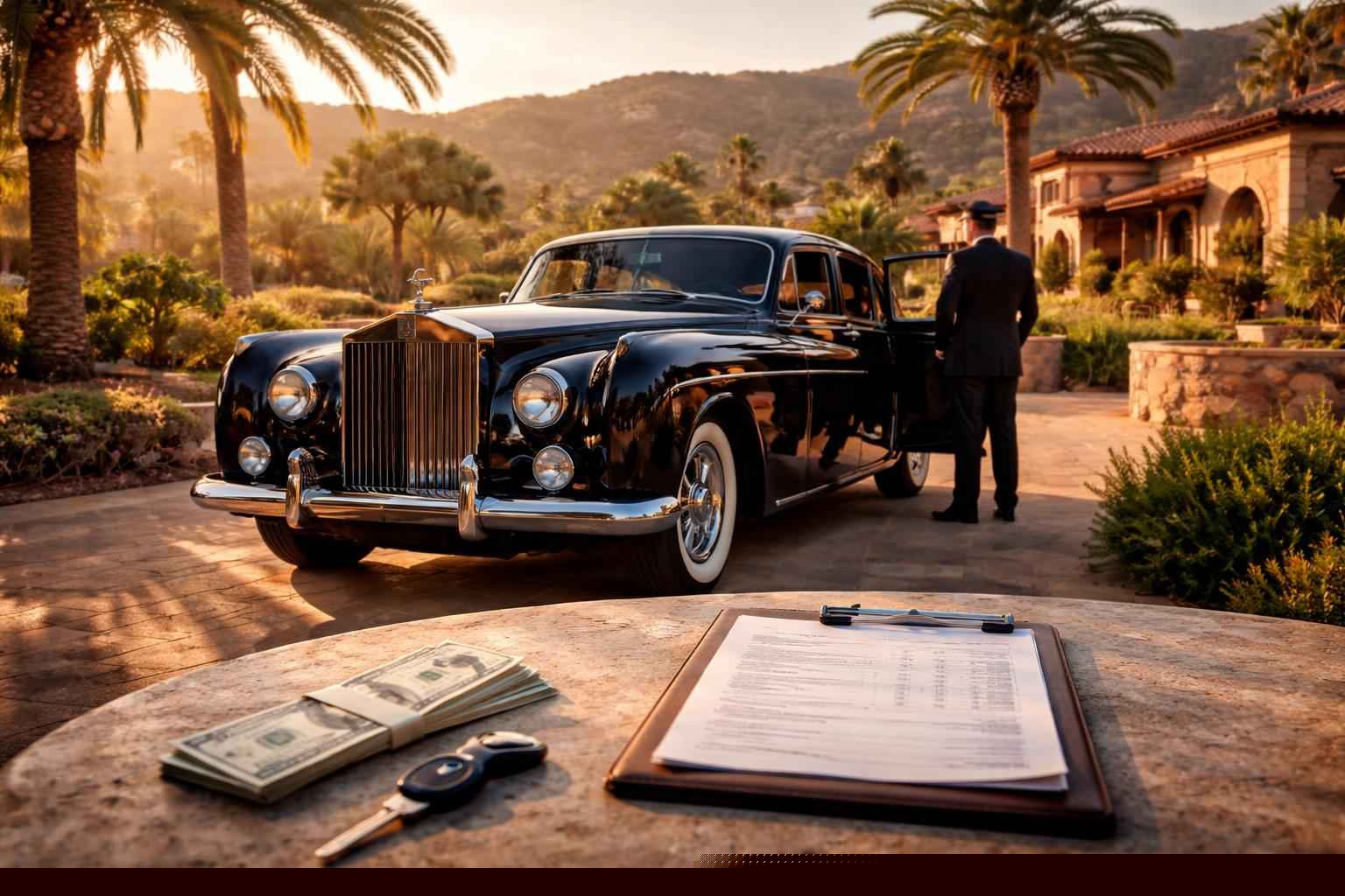 How Much Does Classic Car Chauffeur Service Cost In Alpine California?
