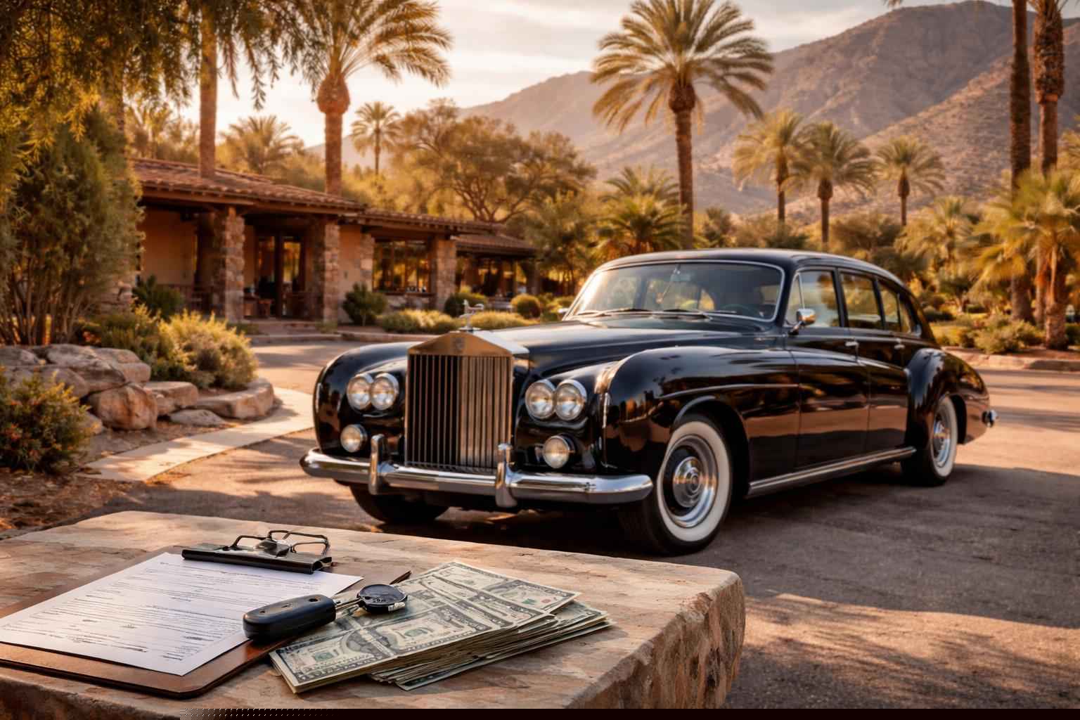 How Much Does Classic Car Chauffeur Service Cost In Borrego Springs California?
