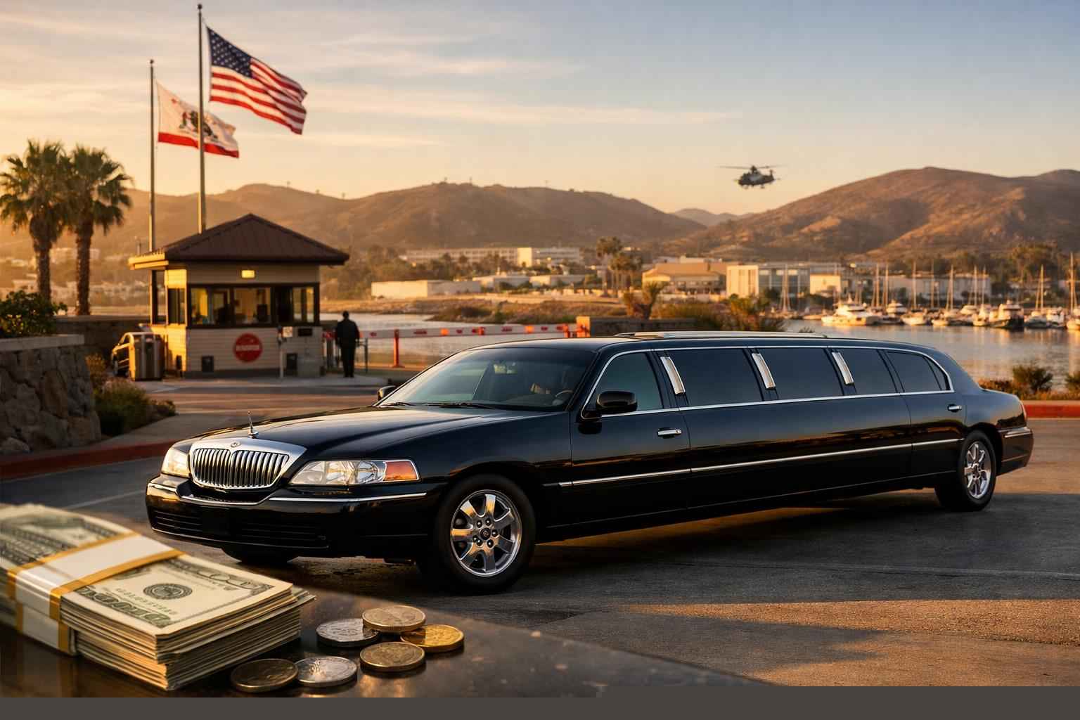 How Much Does Limousine Service Cost In Camp Pendleton Mainside California