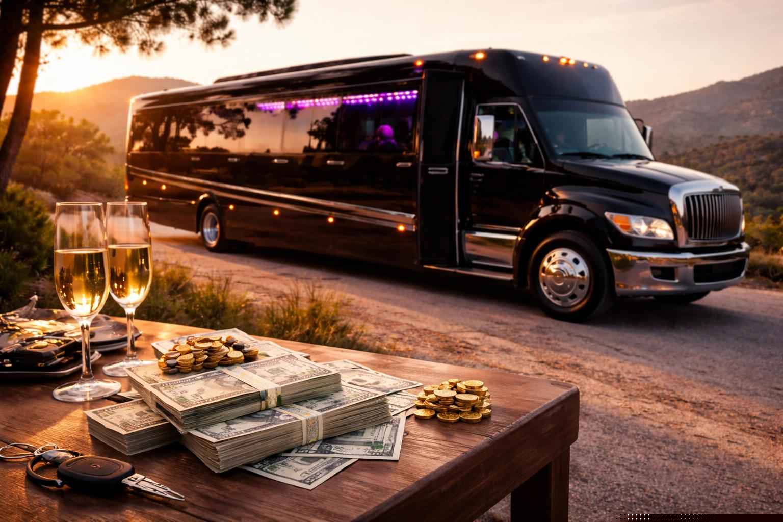 How Much Does Party Bus Rental Cost In Alpine California?
