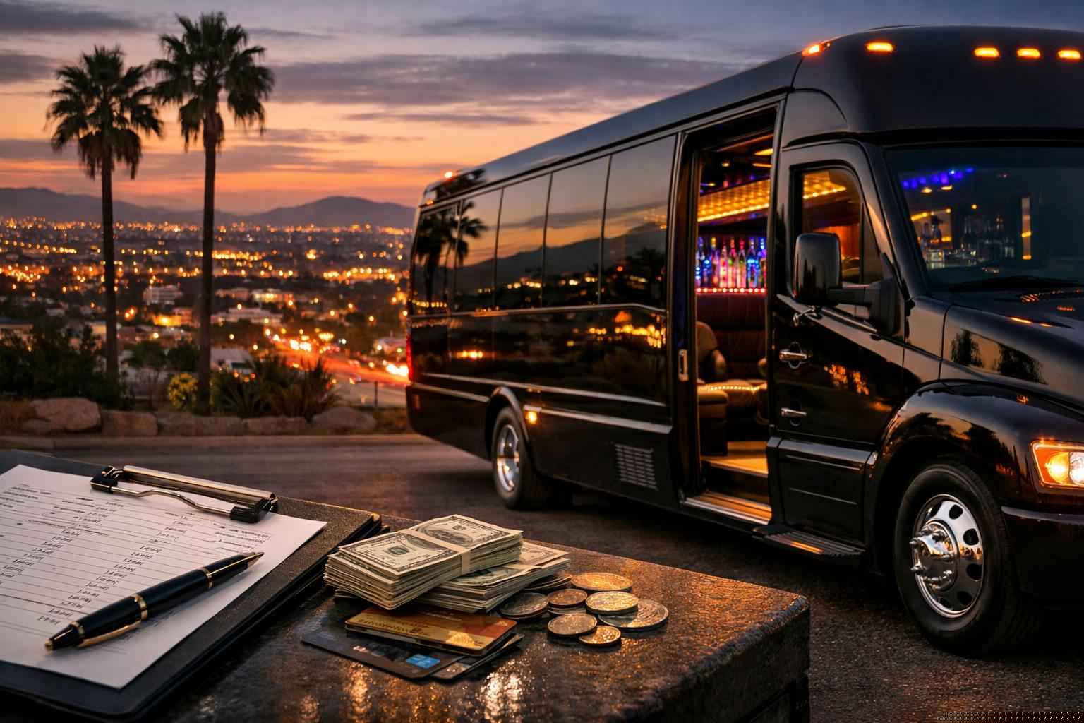 How Much Does Party Bus Rental Cost In Bostonia California?