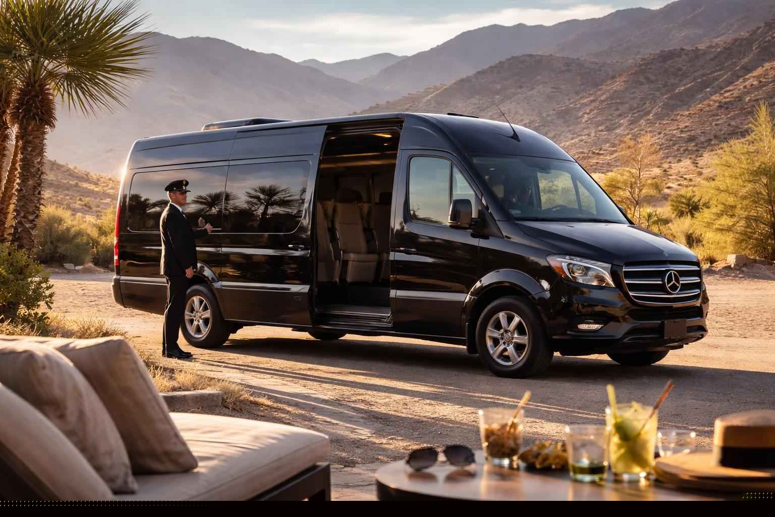 How Much Does Passenger Van With Driver Cost In Borrego Springs California?