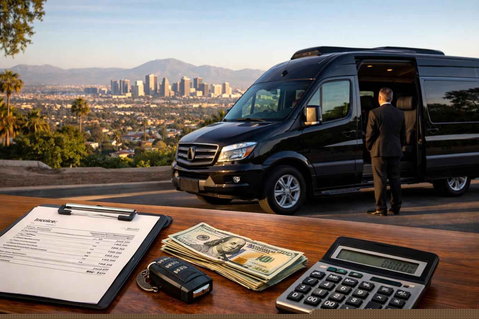 How Much Does Passenger Van With Driver Cost In Bostonia California?