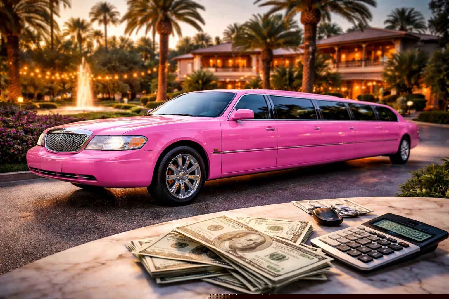 How Much Does Pink Limo Rental Cost In Jamul California?