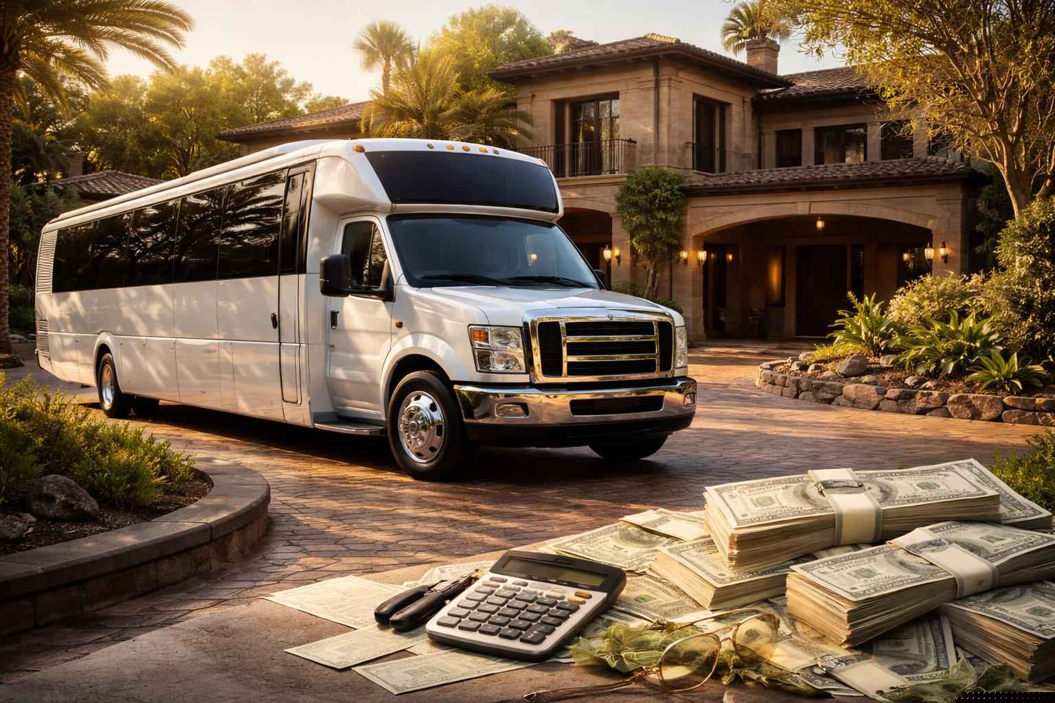 How Much Does Shuttle Bus Rental Cost In Fairbanks Ranch Ca?