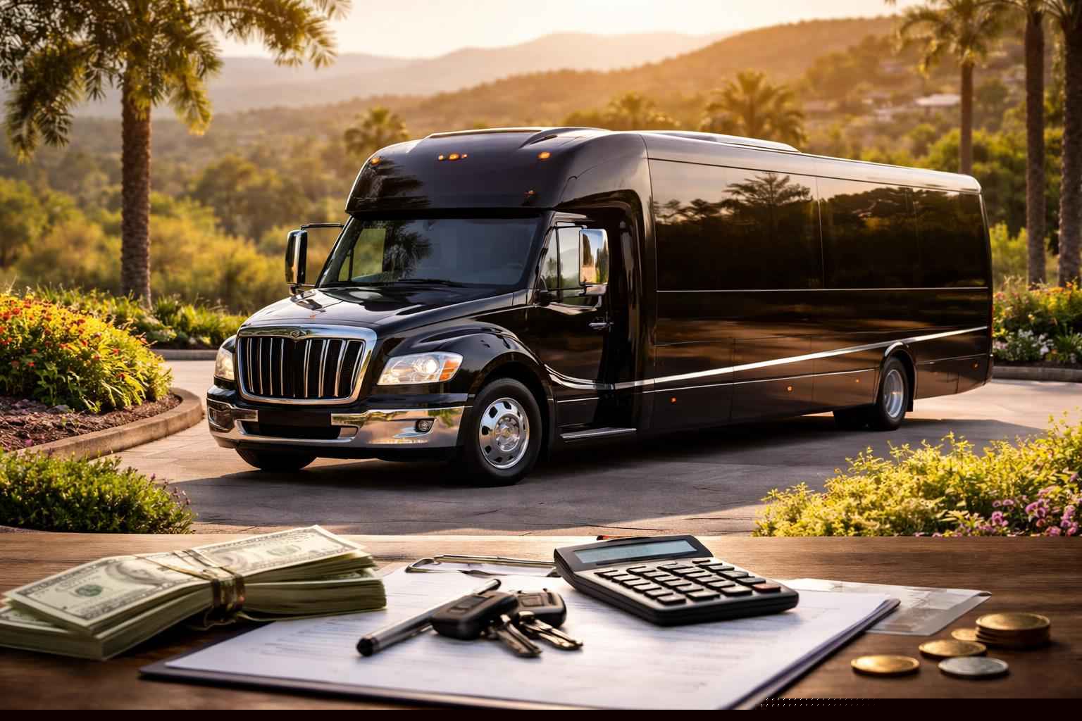 How Much Does Shuttle Bus Rental Cost In Hidden Meadows Ca?