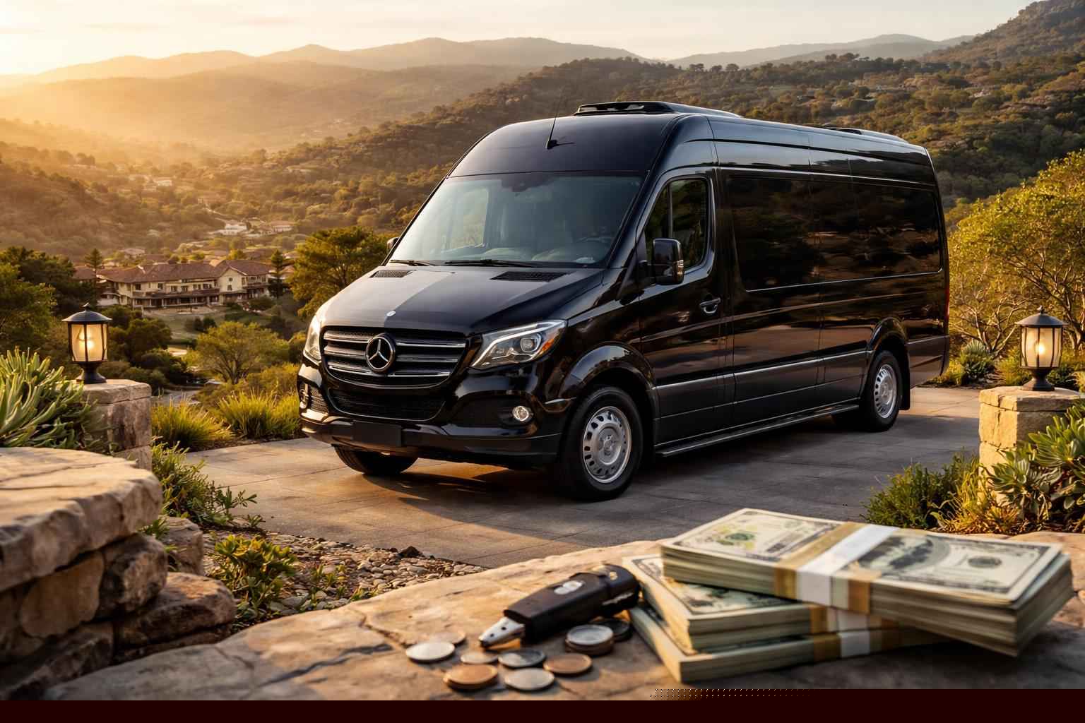 How Much Does Sprinter Van Rental With Driver Cost In Hidden Meadows Ca