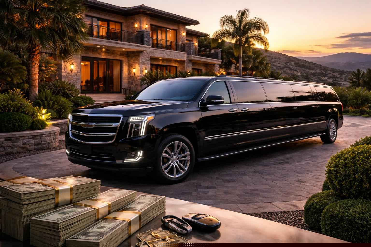 How Much Does Suv Limousine Cost In Hidden Meadows Ca?