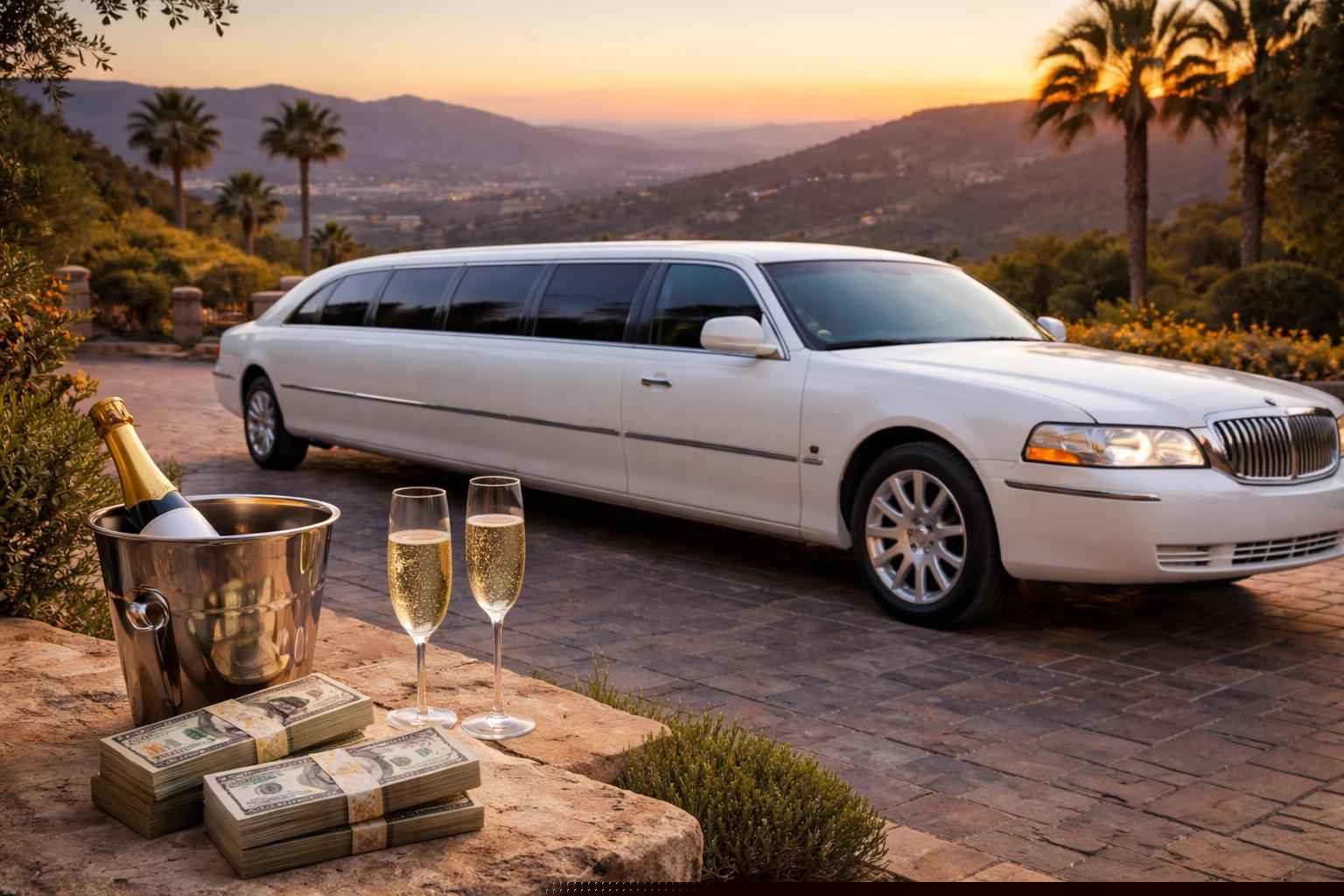 How Much Does White Limo Rental Cost In Alpine California
