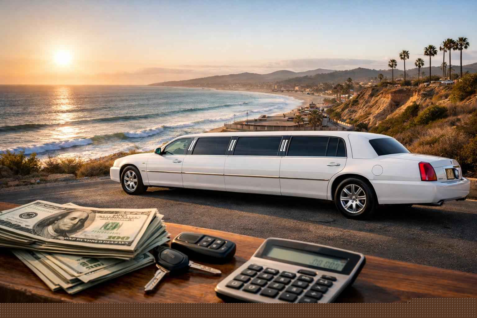 How Much Does White Limo Rental Cost In Camp Pendleton South California?