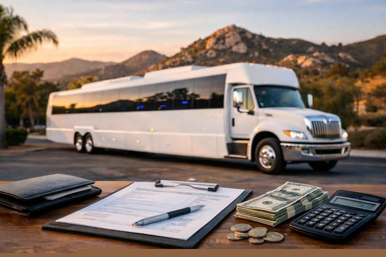 White Party Bus Rental In Granite Hills California How Much Does White Party Bus Rental Cost In Granite Hills California?