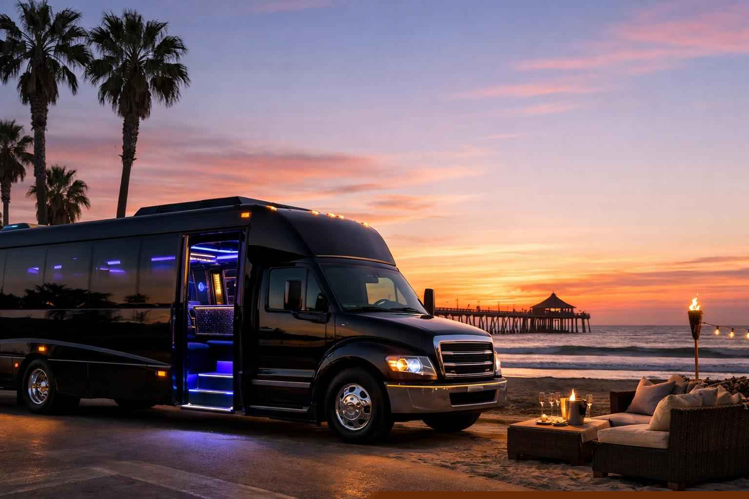 Imperial Beach California Party Bus Rental