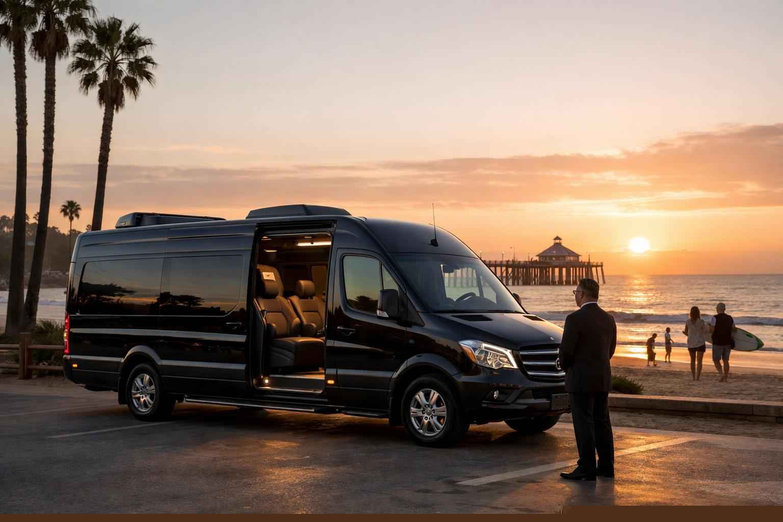 Imperial Beach California Passenger Van With Driver