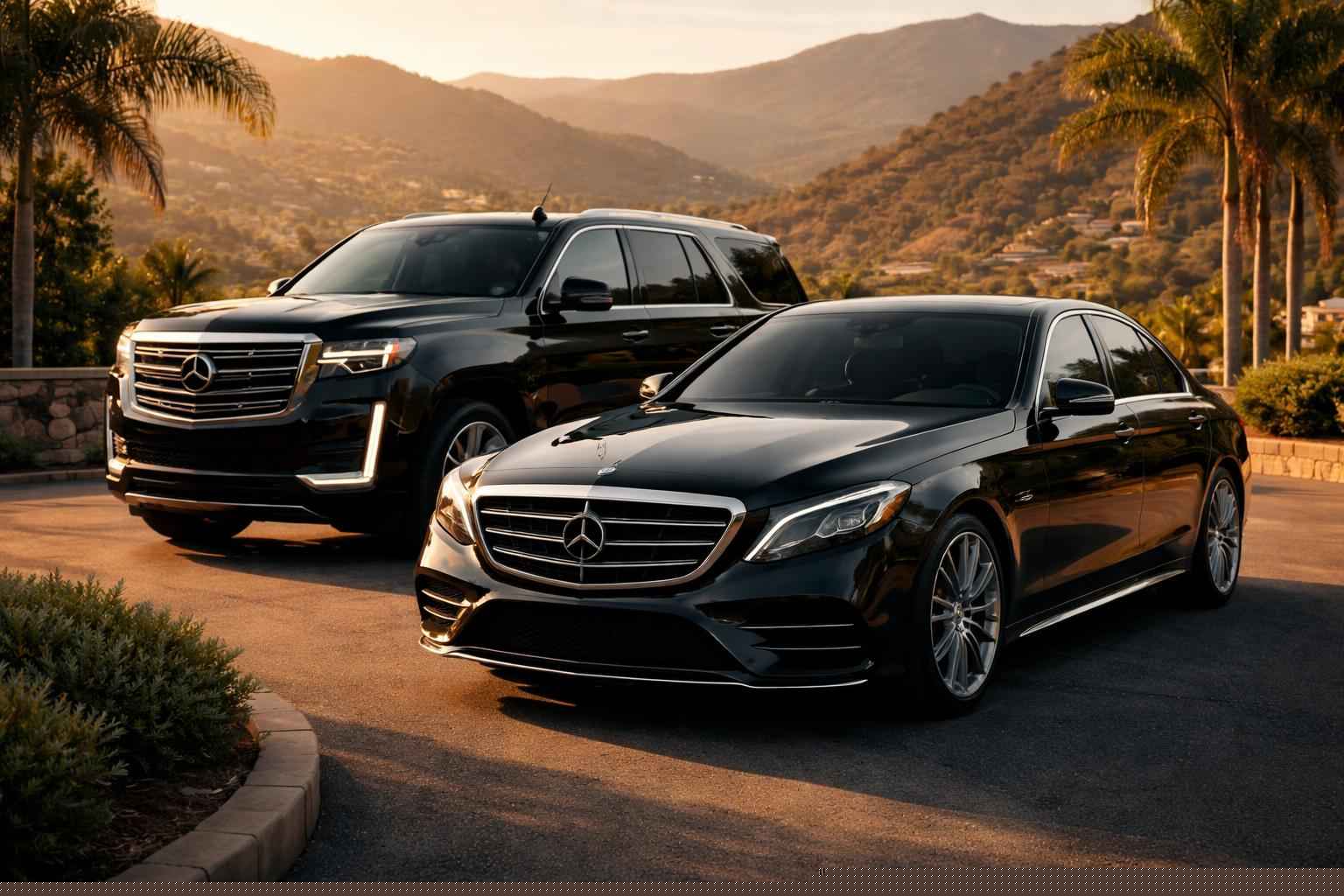 Jamul California Black Cars