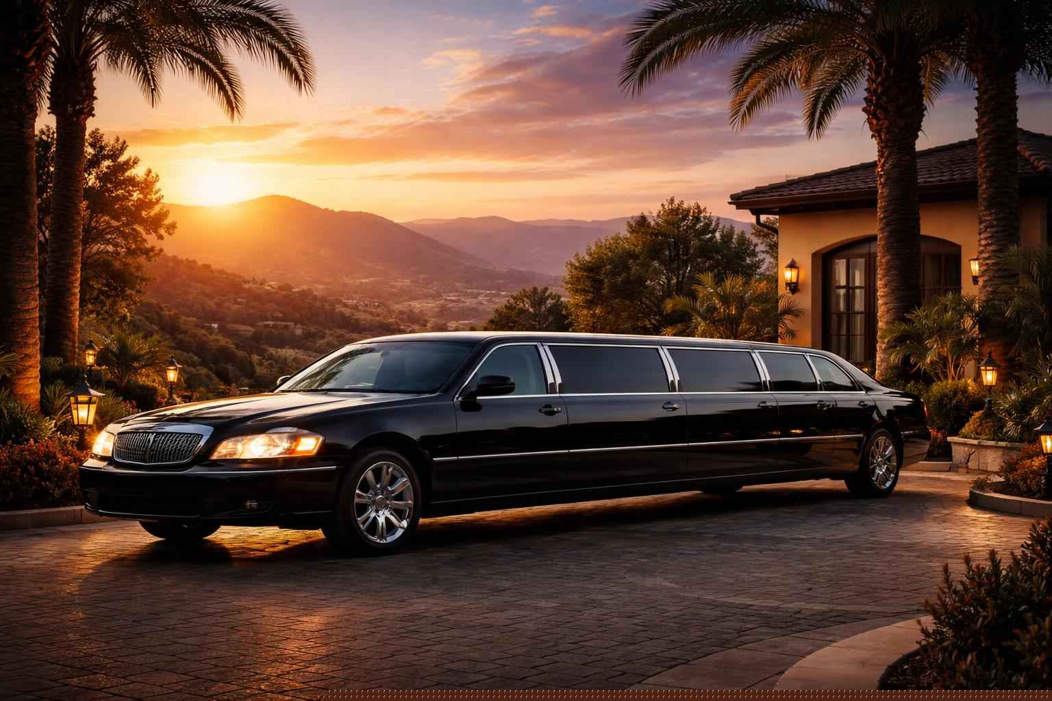 Jamul California Black Limos
