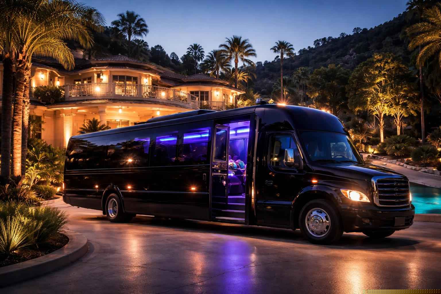 Jamul California Black Party Bus Service