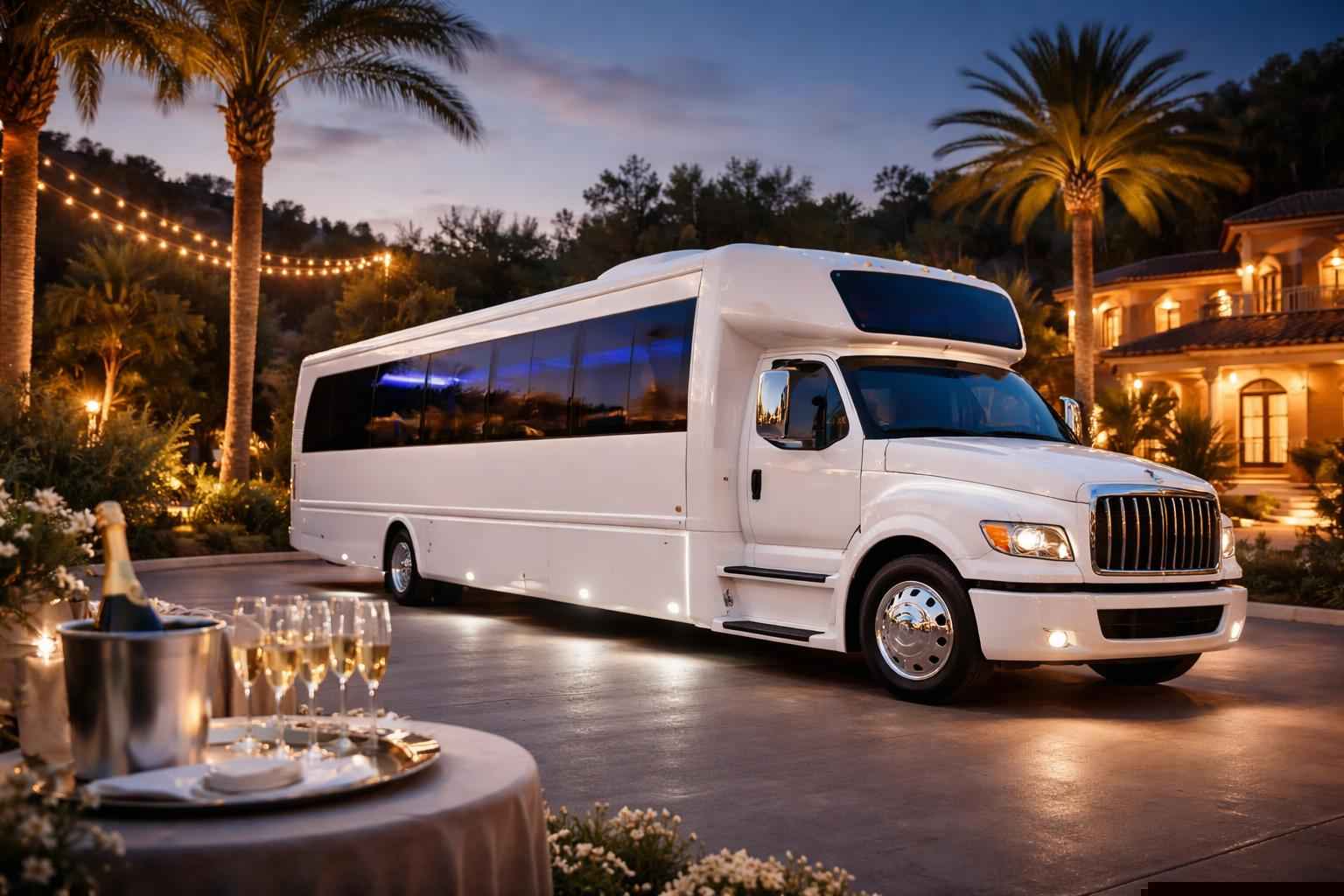 Jamul California White Party Bus Service