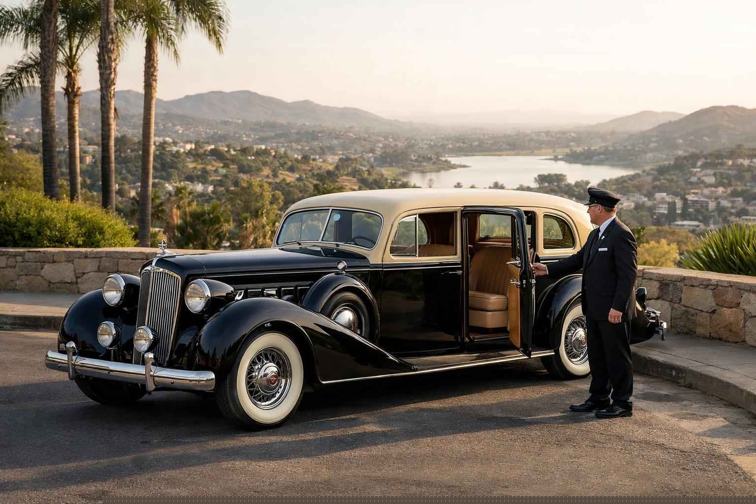 La Mesa California Antique Vehicle Rental With Driver