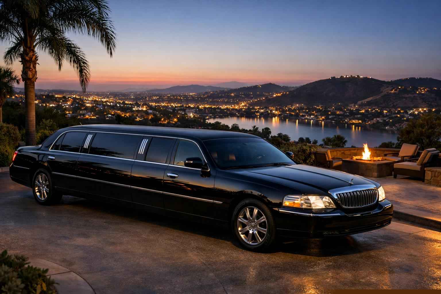 La Mesa California Black Limo Rental
