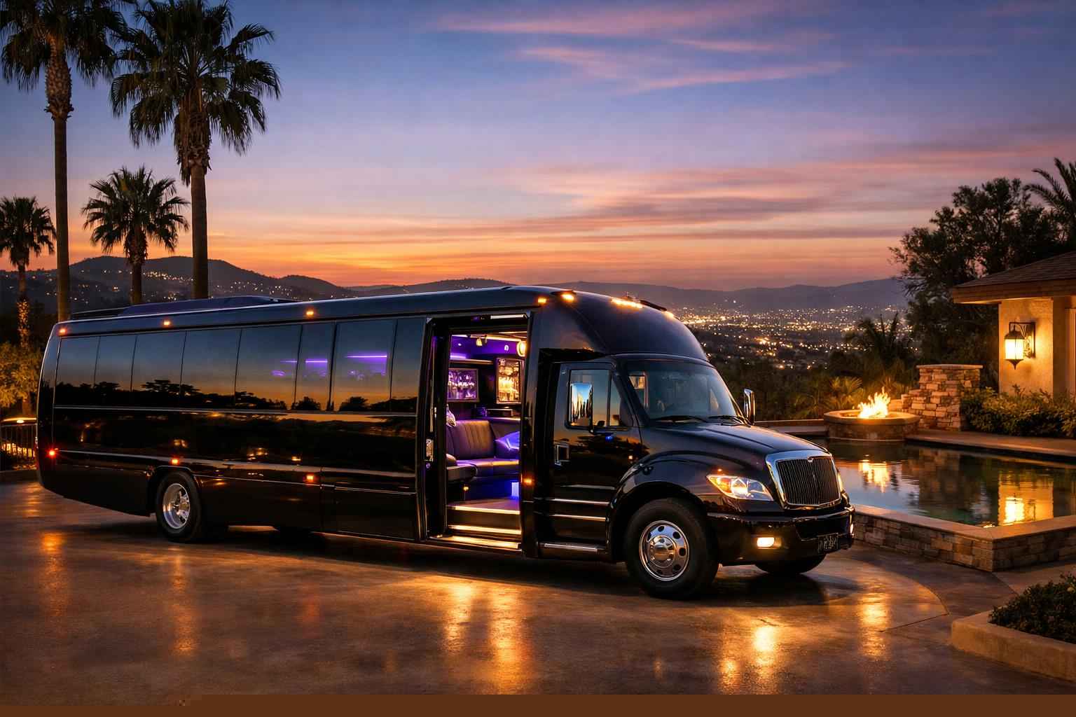La Mesa California Black Party Bus Rental
