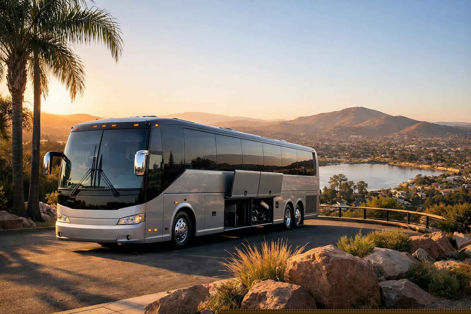 La Mesa California Charter Bus Rental
