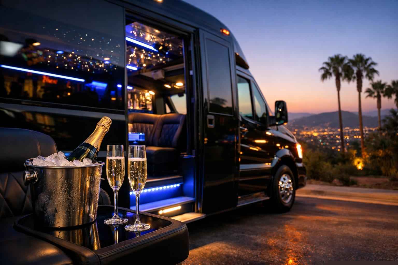 La Mesa California Party Bus Rental