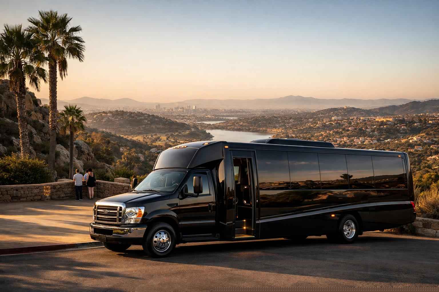 La Mesa California Shuttle Bus Rental