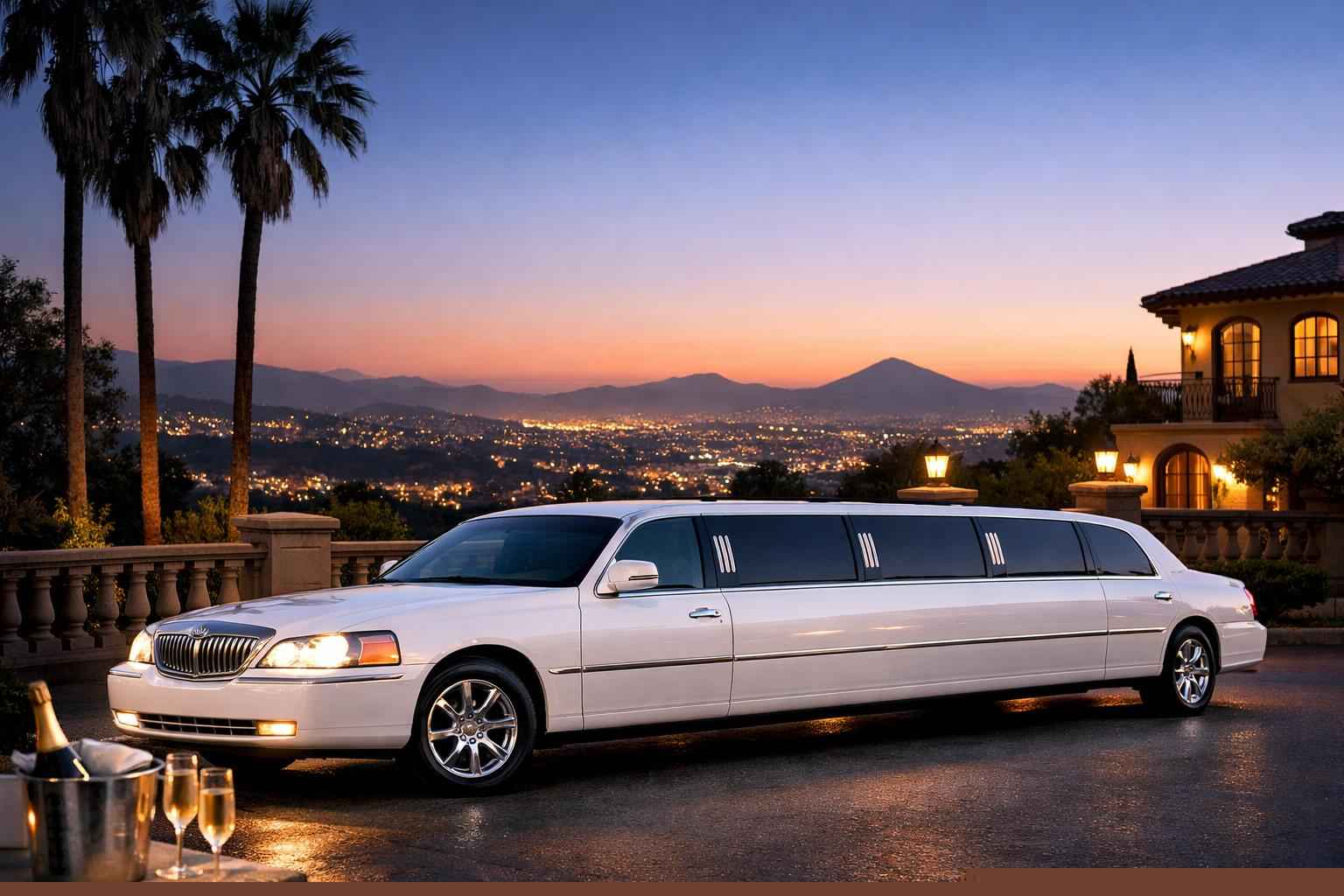 La Mesa California White Limo Rental