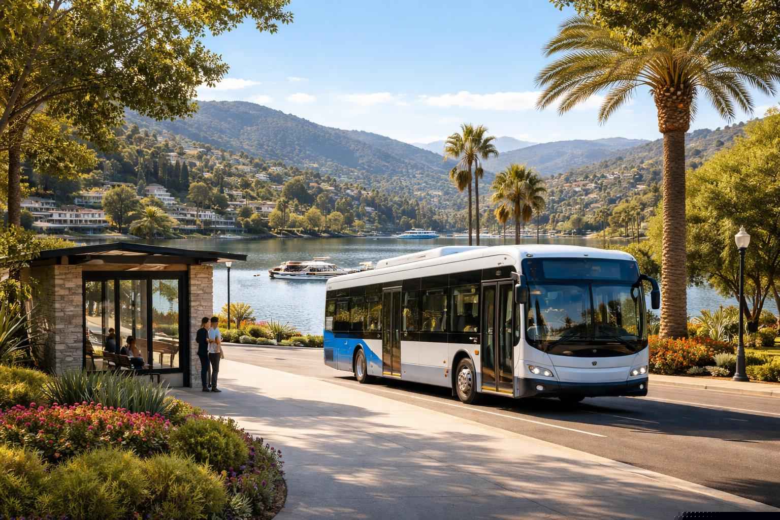 Lake San Marcos California Bus Service