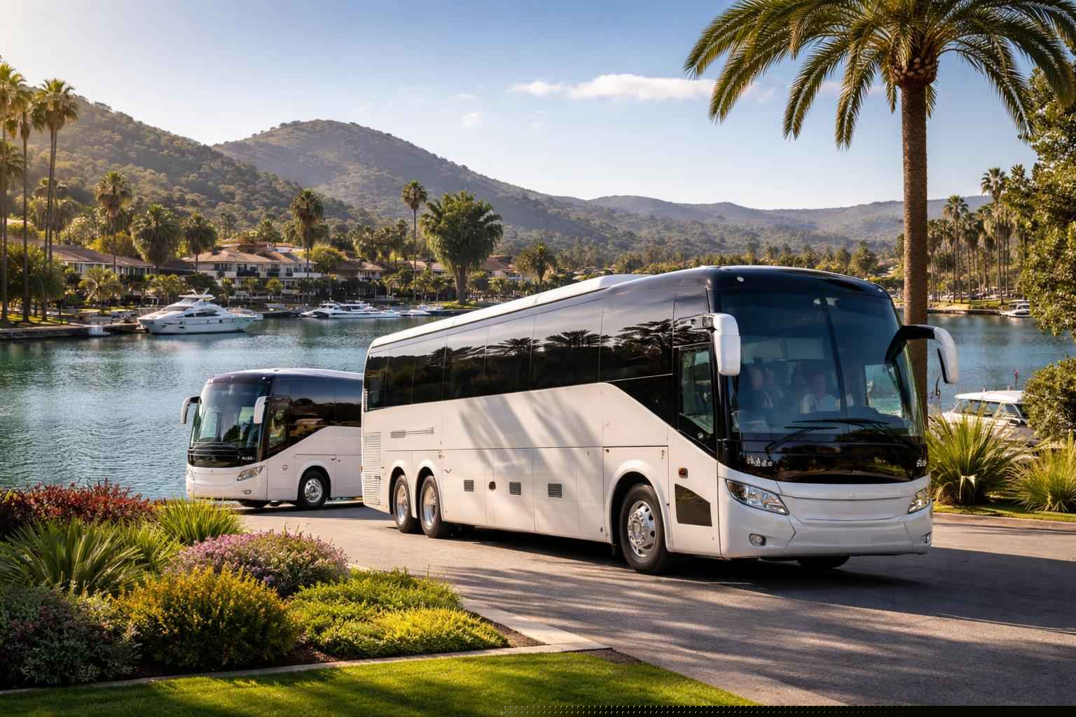 Lake San Marcos California Charter Buses
