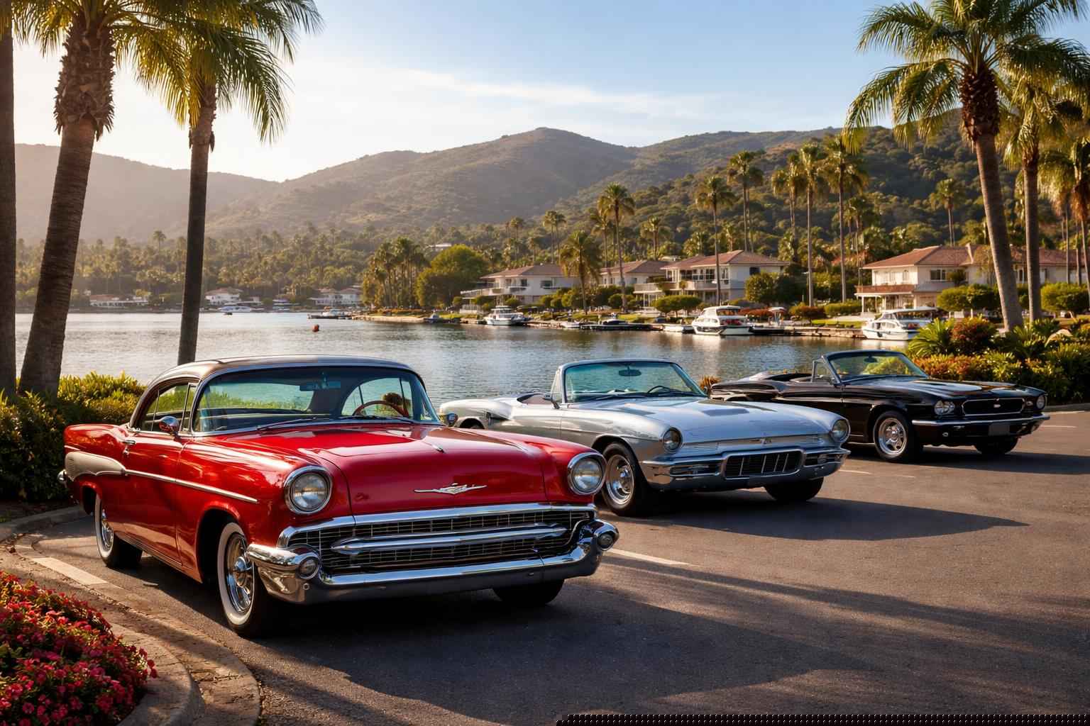 Lake San Marcos California Classic Cars