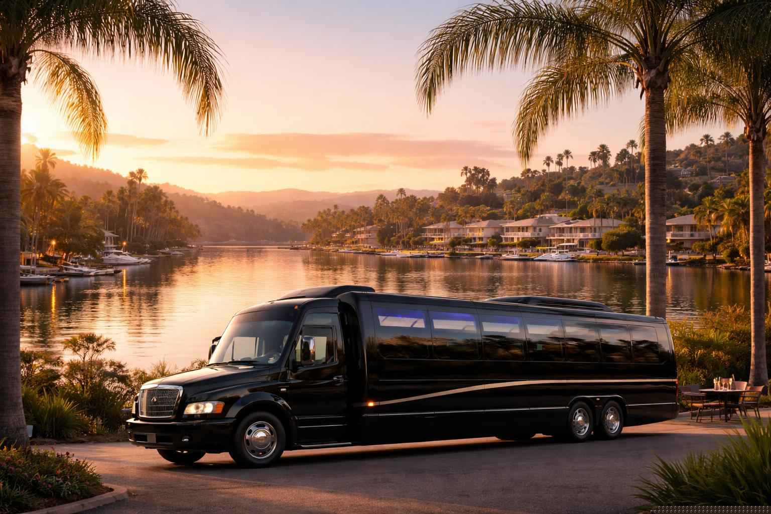Lake San Marcos California Limo Buses