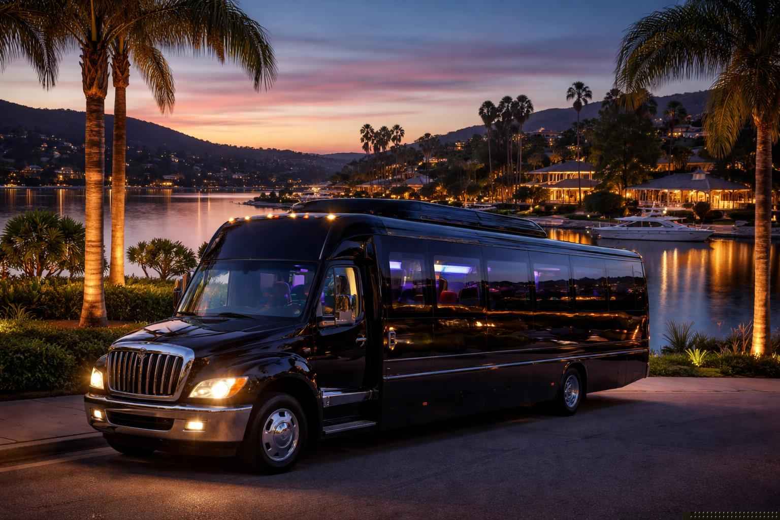 Lake San Marcos California Party Bus Service