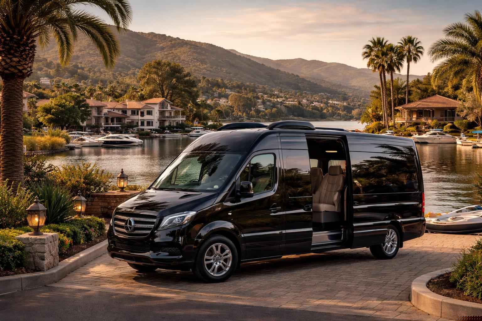 Lake San Marcos California Passenger Van Service