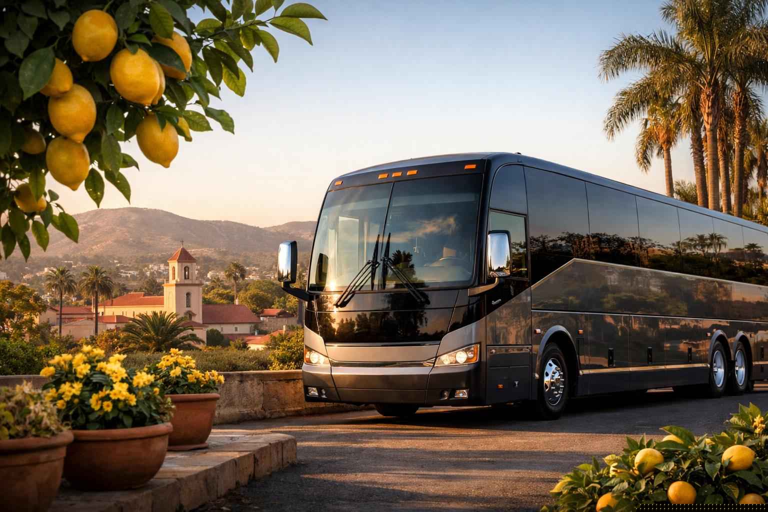 Lemon Grove California Charter Bus Rental
