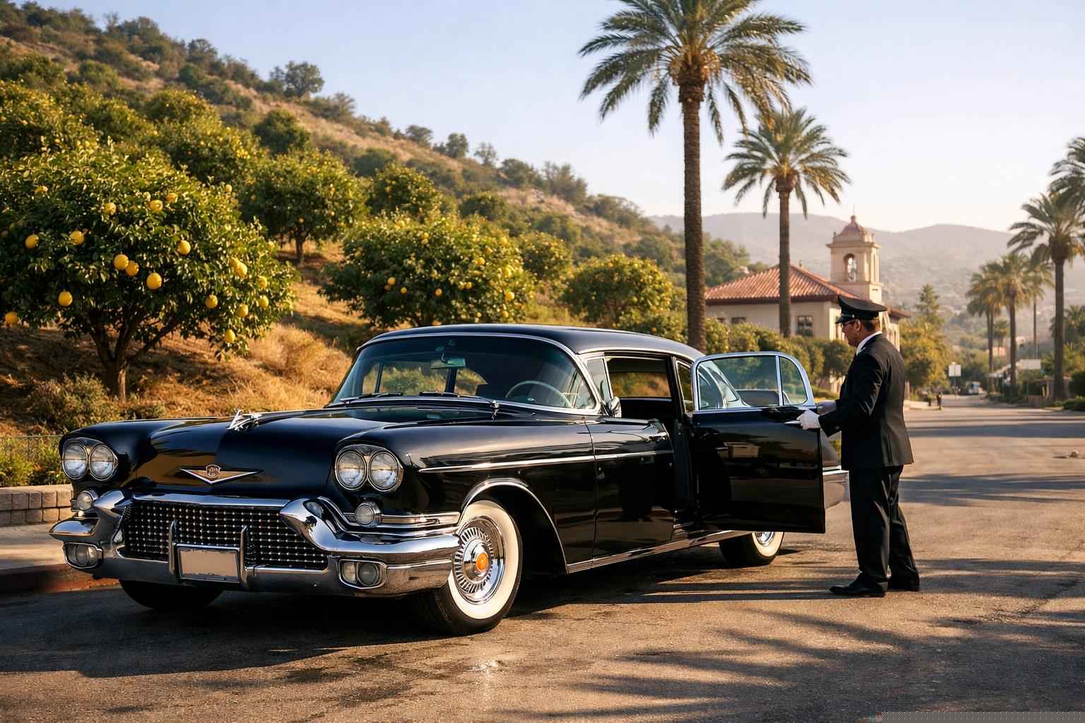 Lemon Grove California Classic Car Chauffeur Service