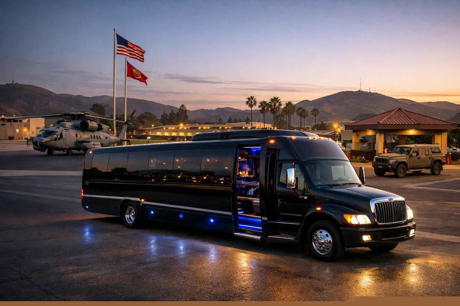 Limo Rental In Camp Pendleton Mainside California Limo Bus Rental Camp Pendleton Mainside Ca