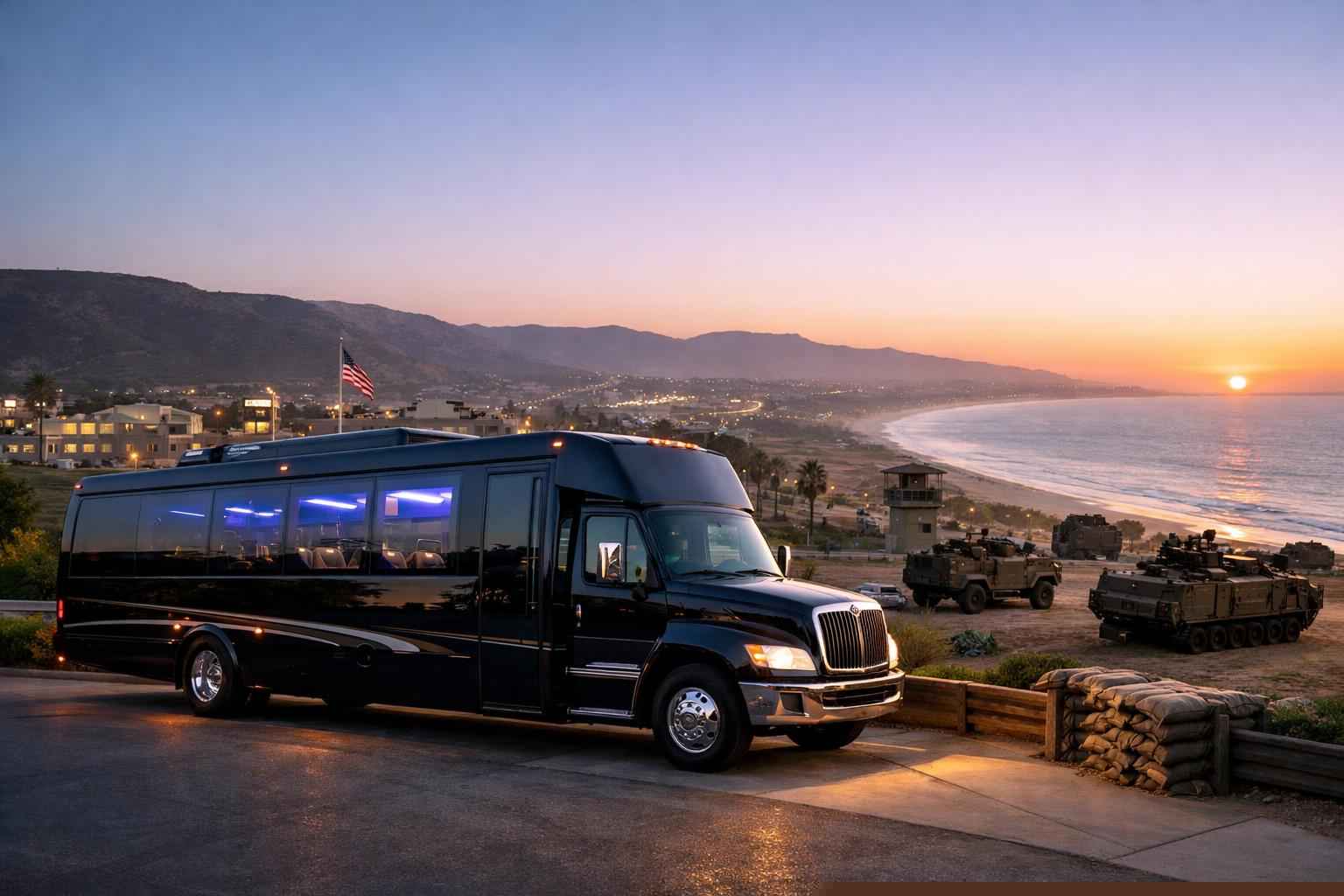 Limo Rental In Camp Pendleton South California Limo Bus Rental Camp Pendleton South Ca