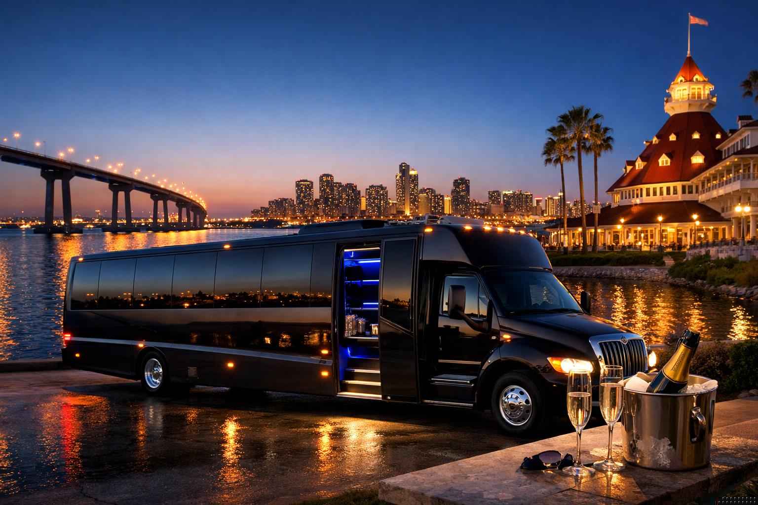 Limo Bus Rental Coronado Ca