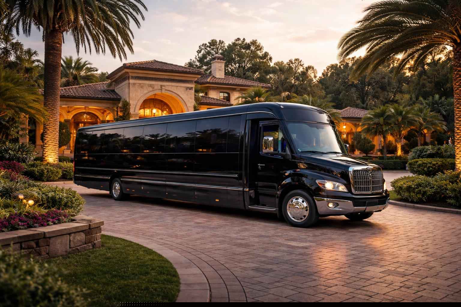Limo Bus Rental In Fairbanks Ranch Ca